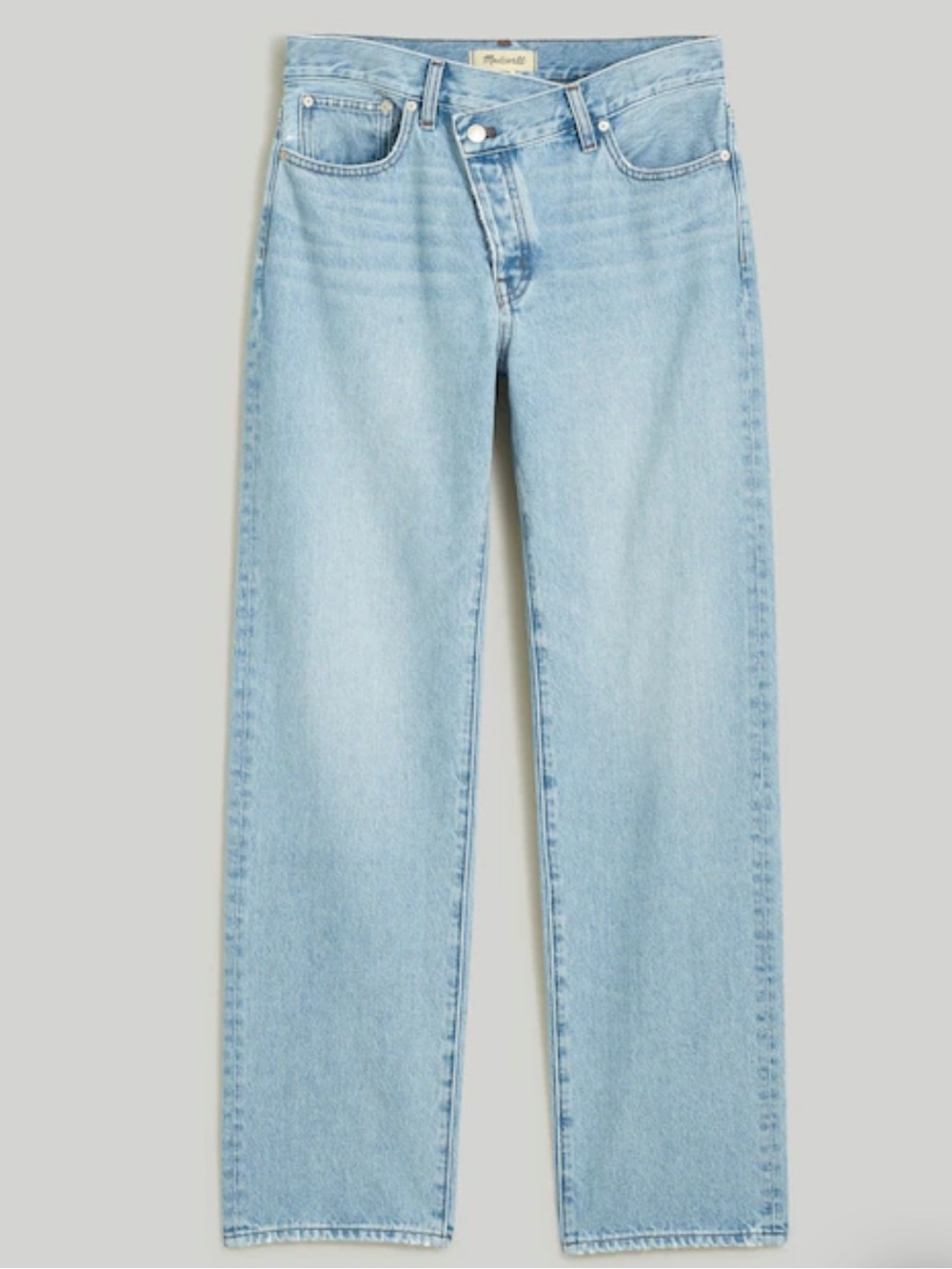 Madewell Women's Low-Slung Straight Leg Jeans in Sevilla Wash